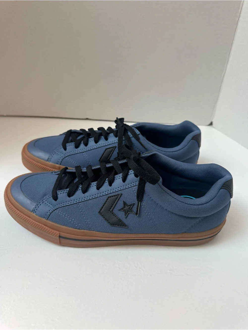 Blue Converse Sneakers